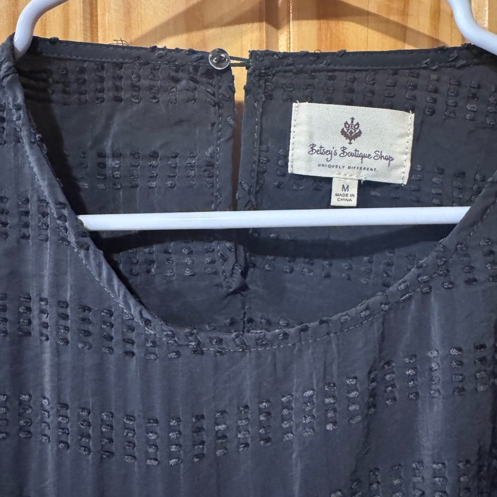 Black Long Sleeve Top